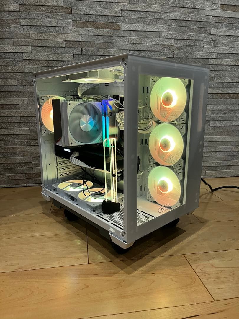 【ARGBファン7個付属】RAIJINTEK　ホワイトPCケース白