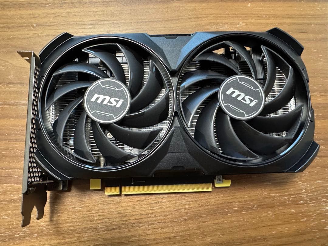 グラフィックボード・グラボ・ビデオカード MSI GeForce RTX 4060 Ti VENTUS 2X 8G OC