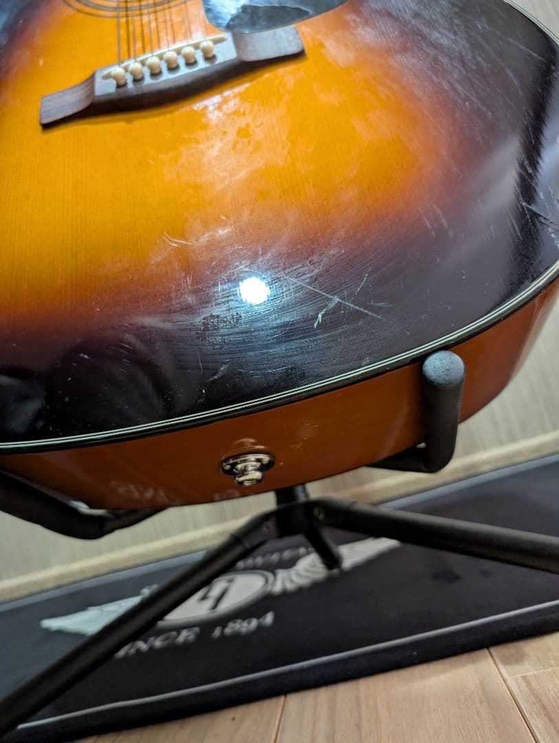 良音/YAMAHA　F39PJ/TBS 改FISHMANエレアコ 弦低め