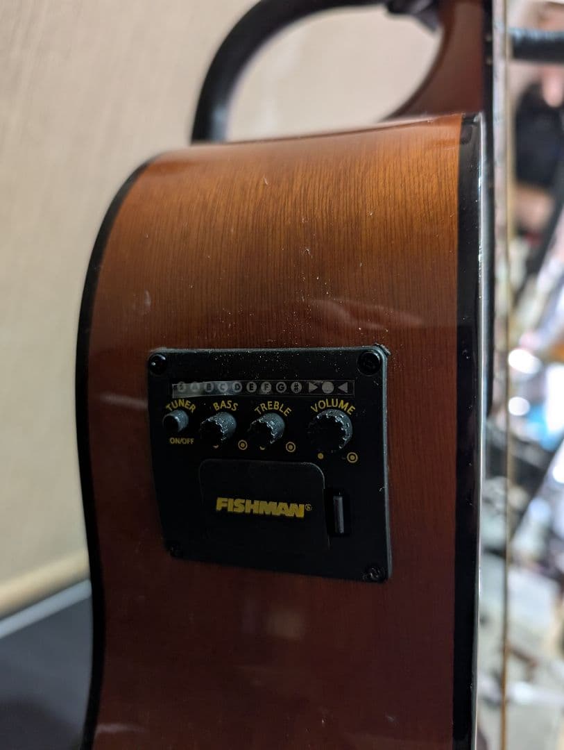 良音/YAMAHA　F39PJ/TBS 改FISHMANエレアコ 弦低め