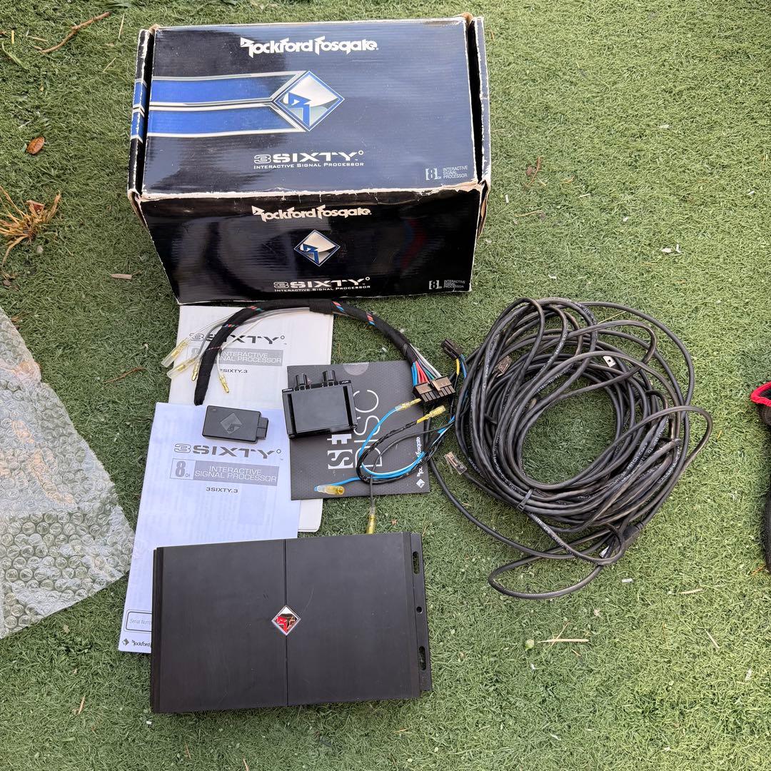 Rockford Fosgate 3Sixty.3 信号プロセッサー DSP