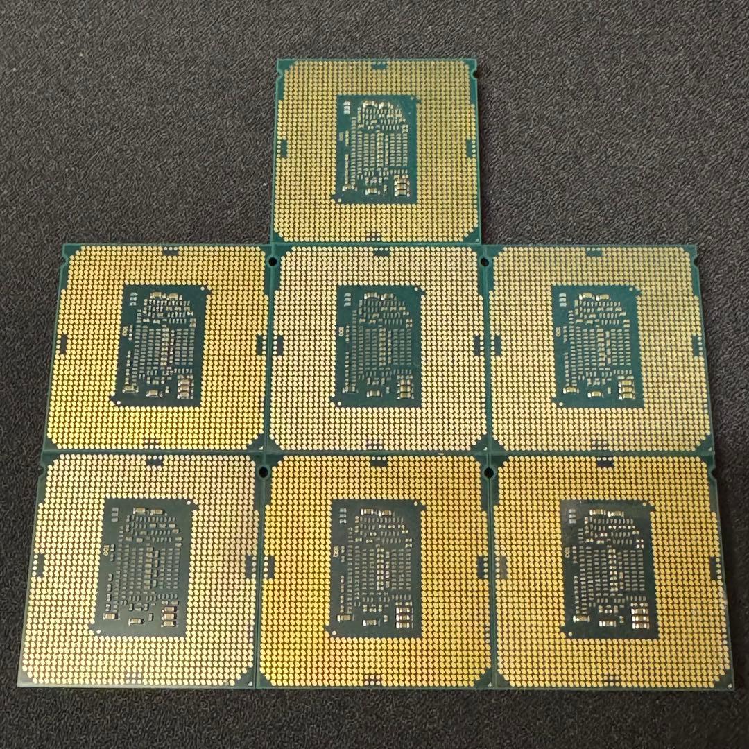 Intel Core i7-7700 CPU 7個セット