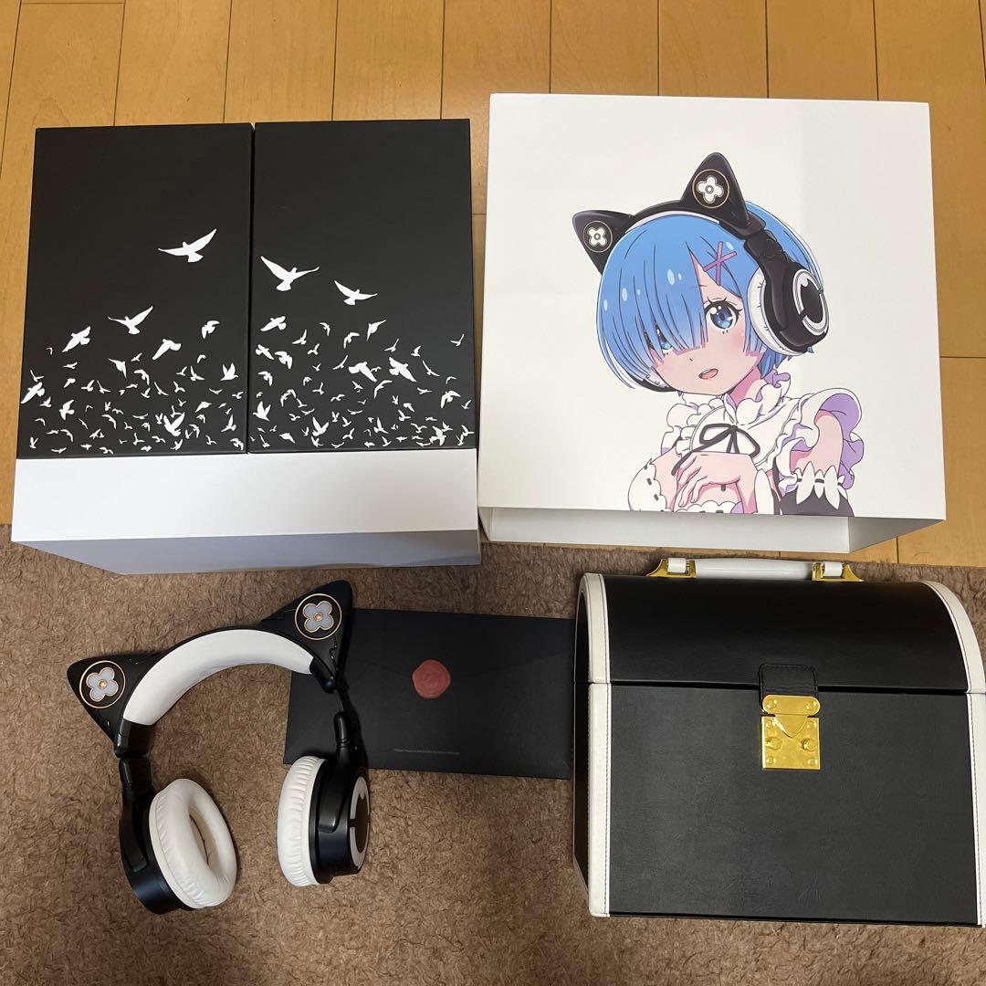 YOWU レム 猫耳ヘッドホン リゼロ