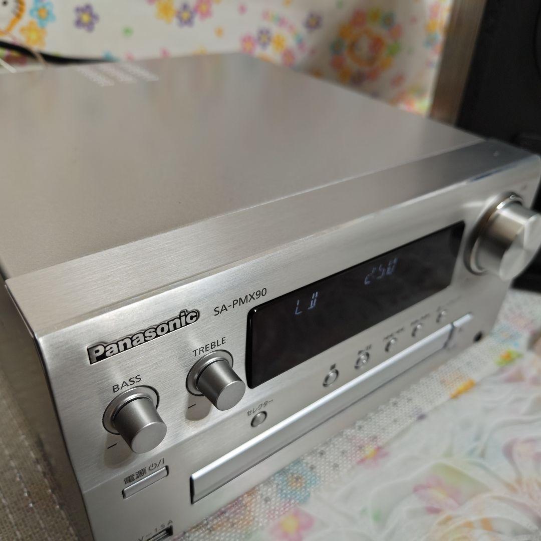 Panasonic SC-PMX90コンポ　スピーカーリモコン付　コンポ
