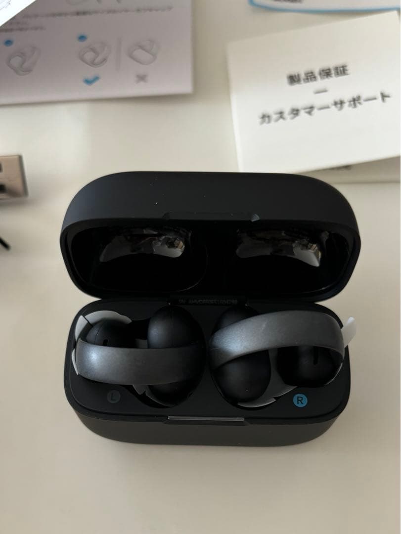 [未使用品]Anker Soundcore AeroClip ブラック