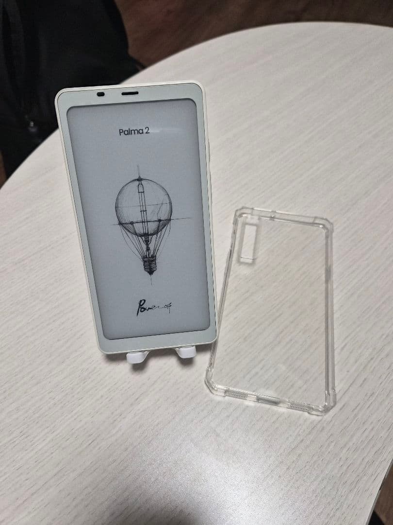 電子ペーパー端末 boox palma2 ホワイト 本体 TPUケース付き
