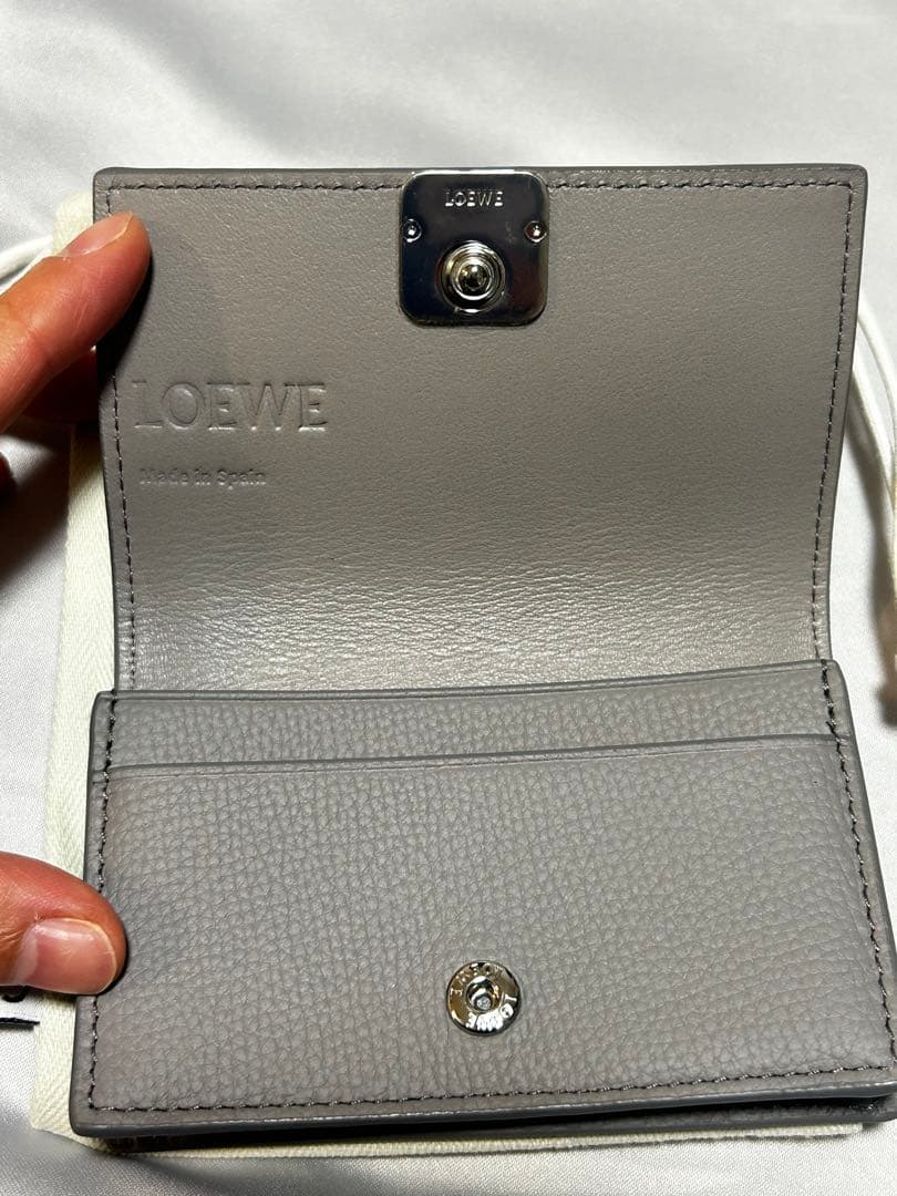 【美品】LOEWE 名刺入れ カードケース アナグラム