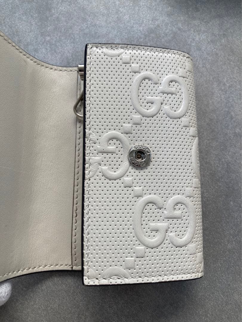 GUCCI 6連キーケース GGエンボス