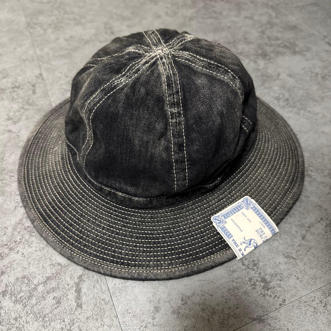 美品 THE H.W.DOG&CO DENIM FATIGUE HAT
