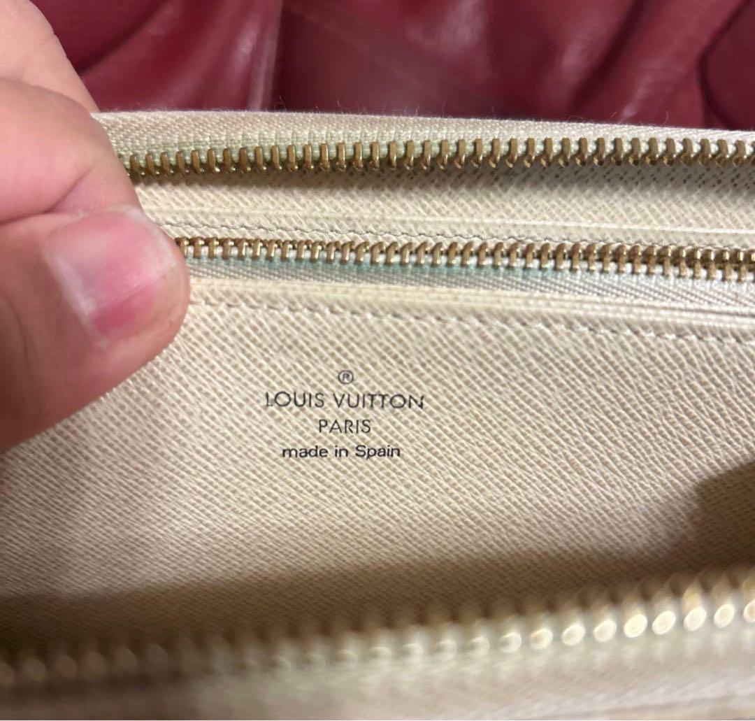 美品！ルイヴィトン アズール ジッピーウォレット