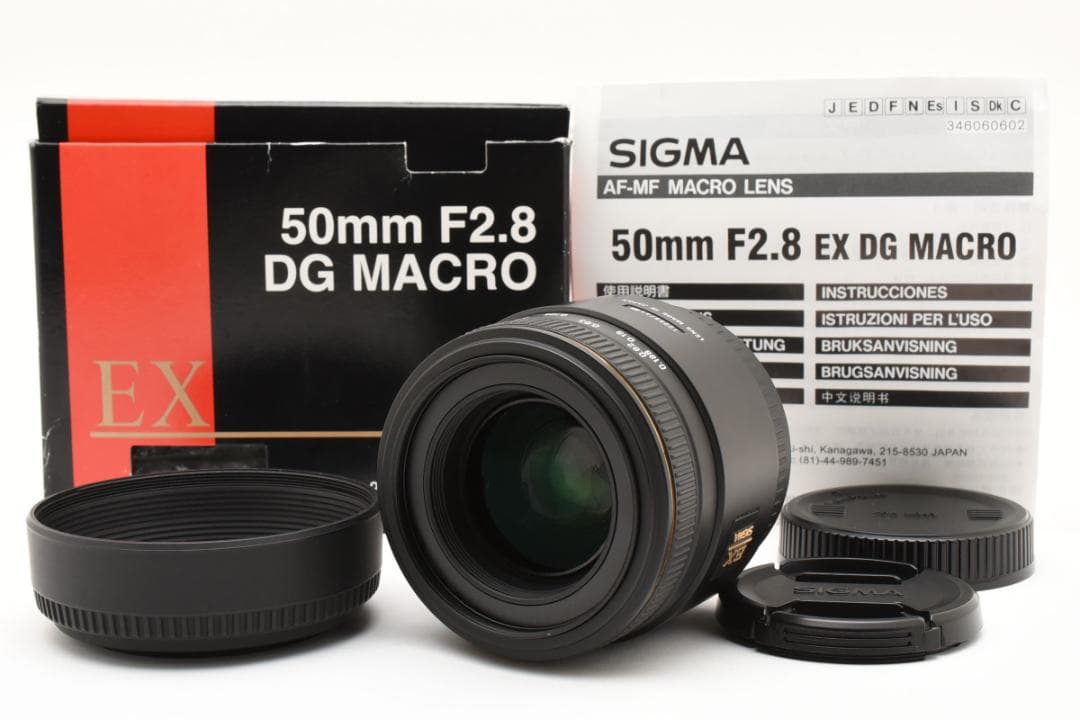 SIGMA 50mm F2.8 DG MACRO レンズ ソニー用