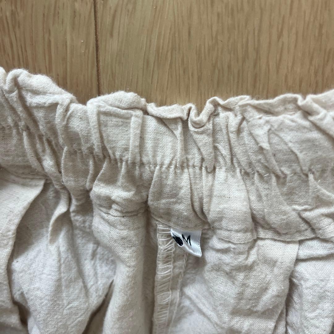ヂェン先生の日常着 バルーンパンツ アイボリー フリーサイズ　オフホワイト