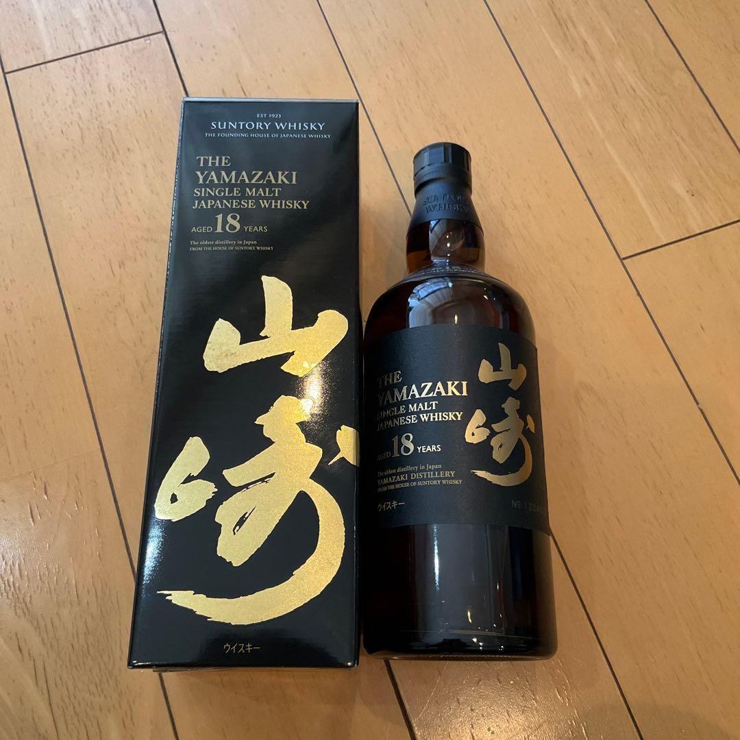 【確実正規品】山崎18年 シングルモルトウイスキー 700ml