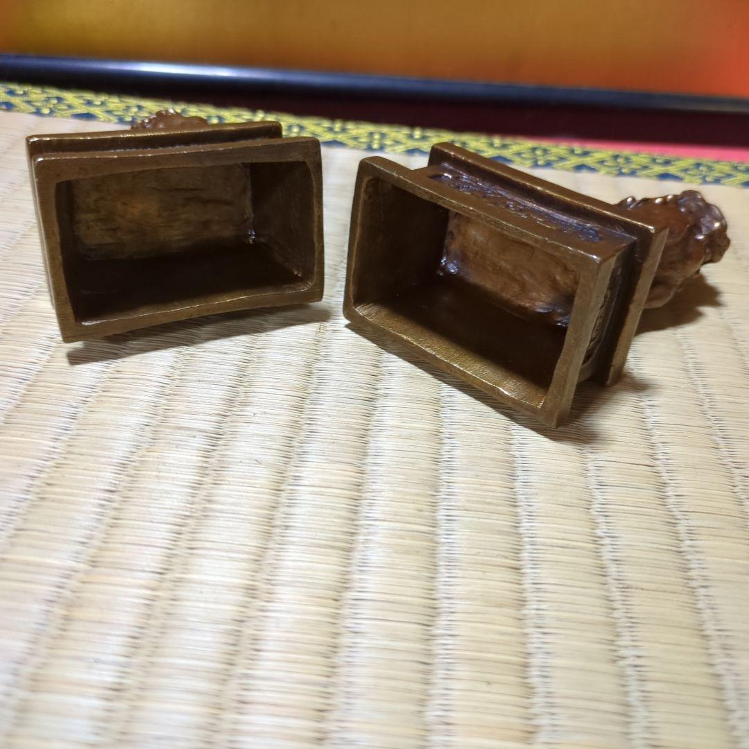 高岡銅器、狛犬神棚用