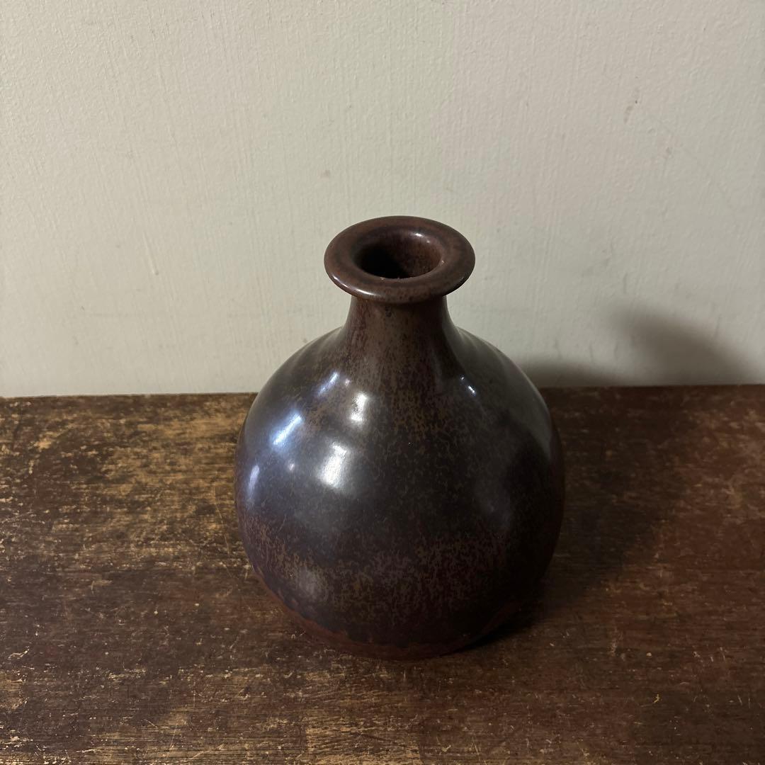 古丹波壺　花入　押し葉　骨董　古道具　アンティーク　花瓶