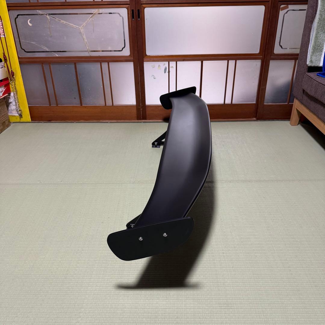 汎用 マットブラック リアGTウィング
