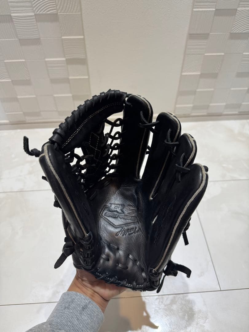 ローリングス　軟式グローブ ブラック