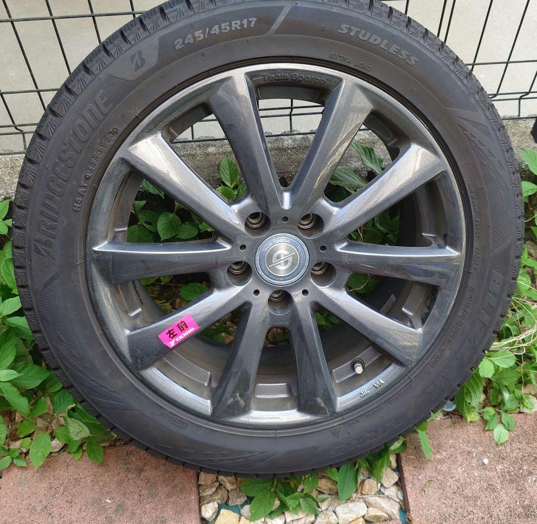 最終値下げ！２３年製ブリヂストン ブリザック VRX3 245/45R17