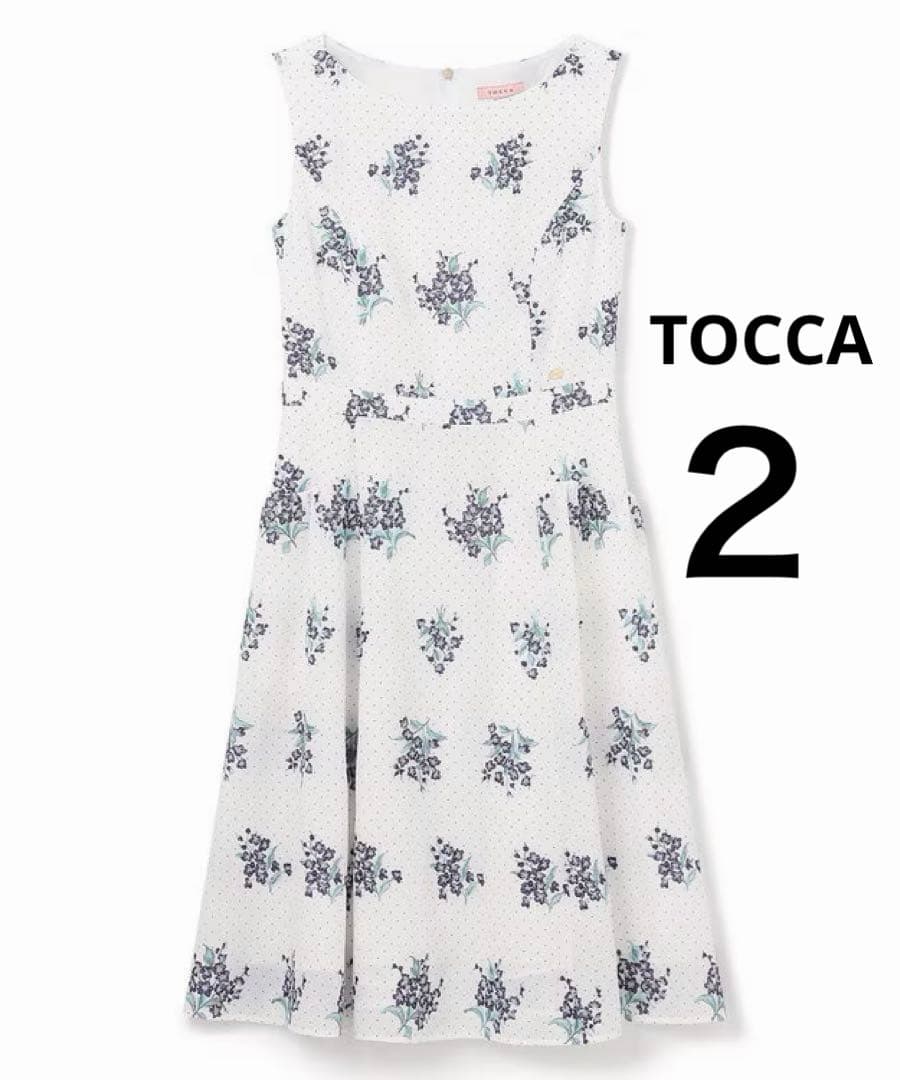 トッカ　【消臭・洗える】DANCING RAIN ドレス