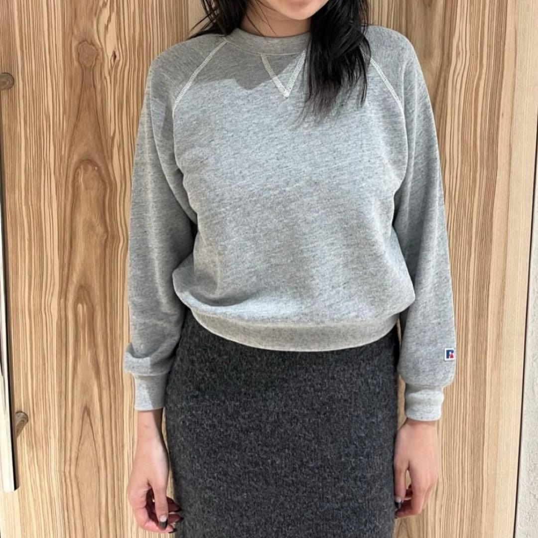 【別注】＜RUSSELL ATHLETIC＞クロップド スウェット