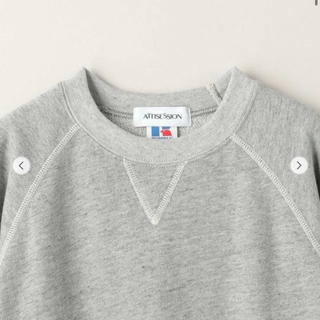 【別注】＜RUSSELL ATHLETIC＞クロップド スウェット