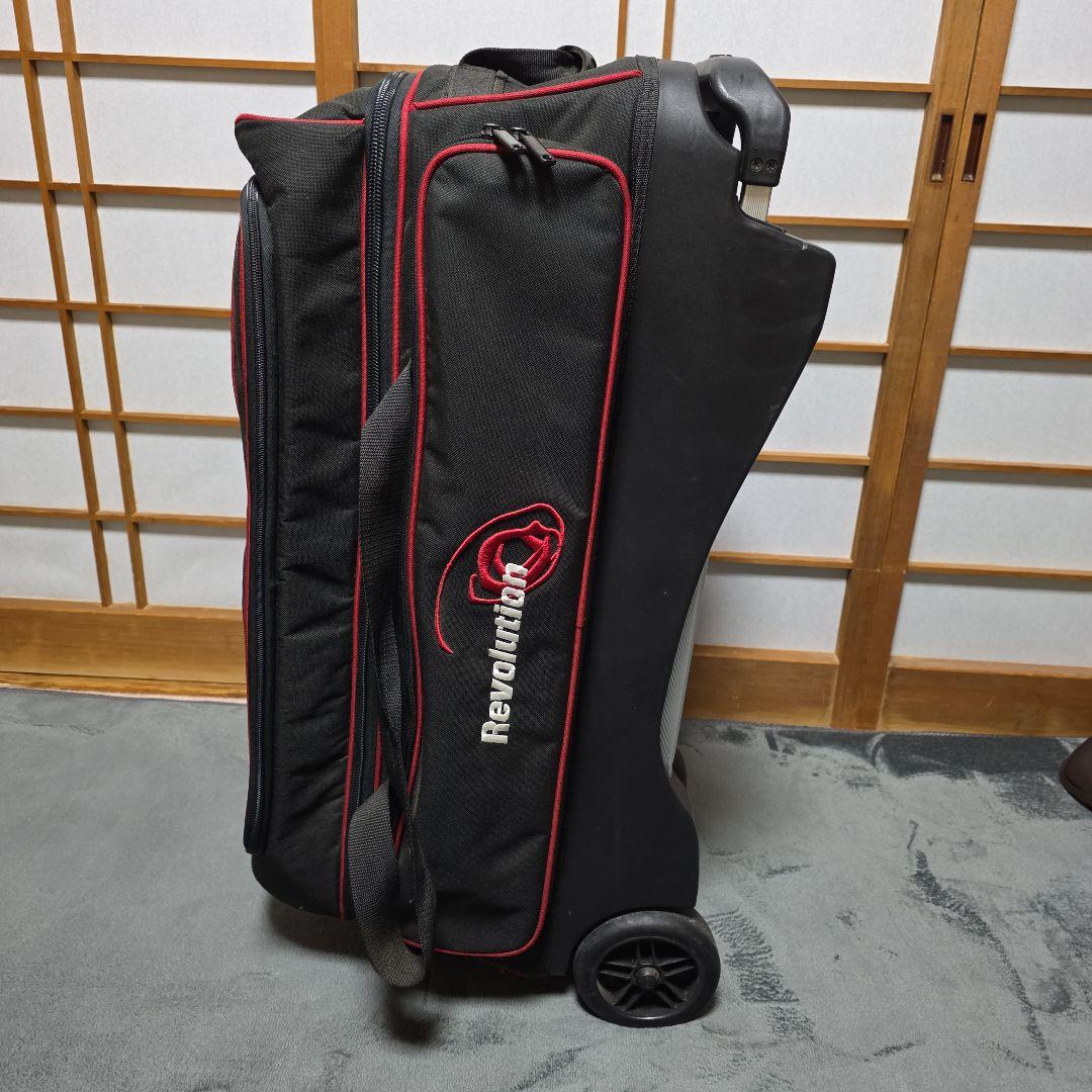 Revolution ボウリング用バッグ 黒/赤