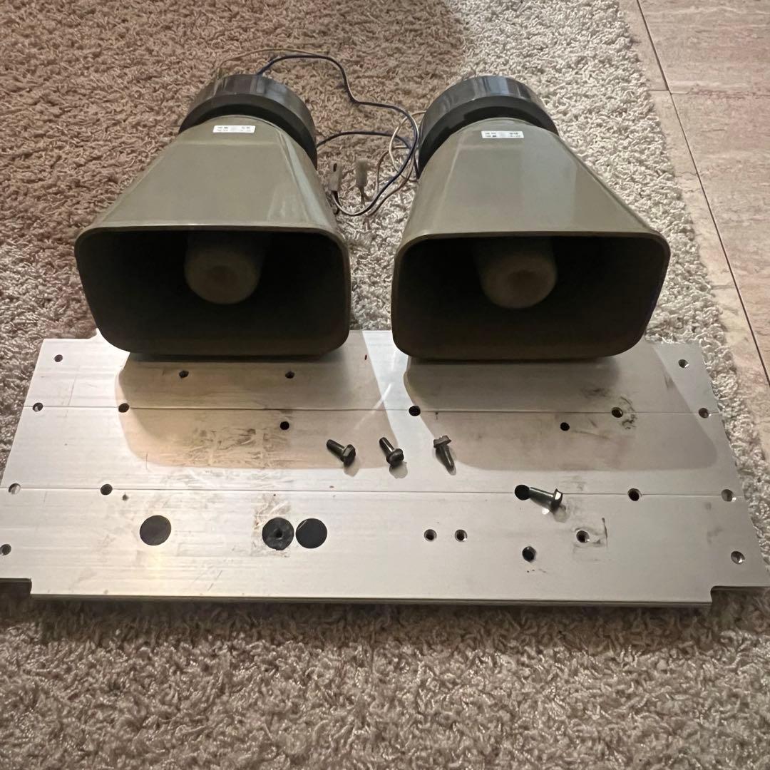 大阪サイレン スピーカー 50W 2台 PS-50NB サイレンアンプ