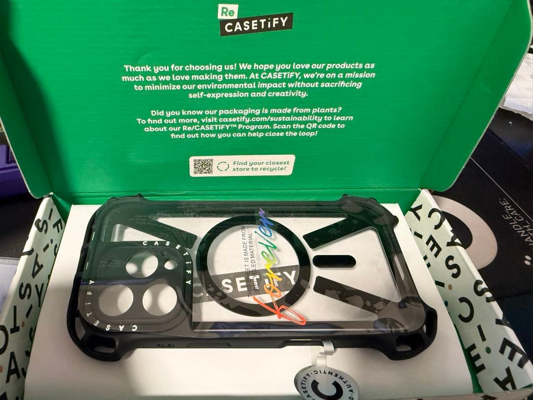 casetify iPhone 16 Pro用ケース