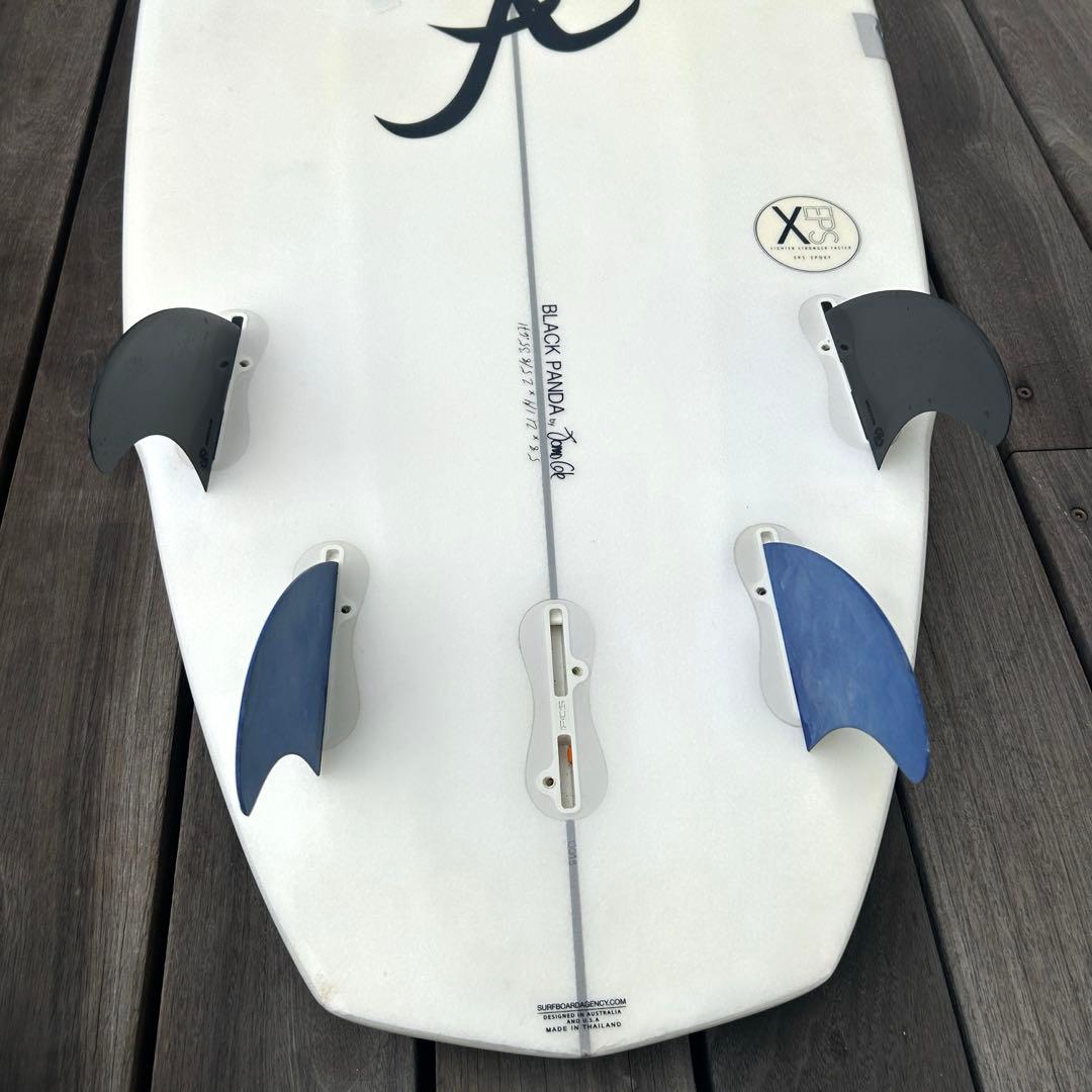 【美品】アロハサーフボードEPS BLACK PANDA5'8（早い者勝ち）