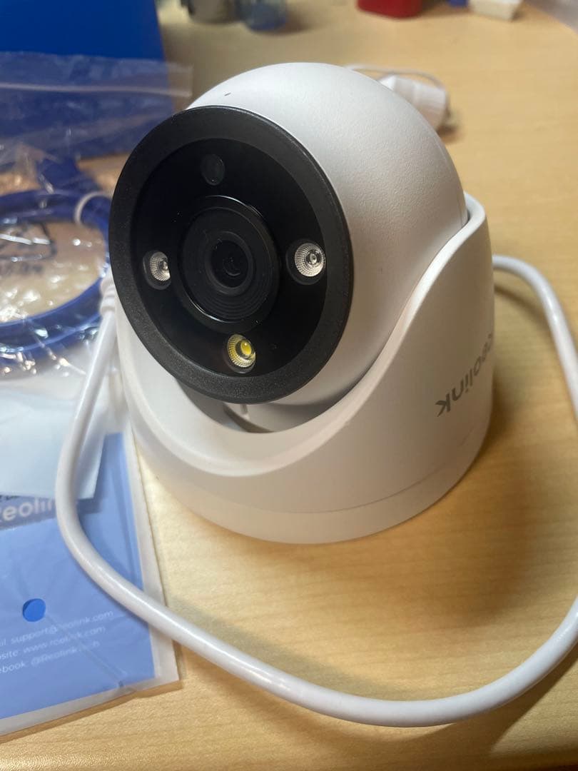 REOLINK 防犯カメラ PoE給電 1200万画素監視カメラ 人/車/検知