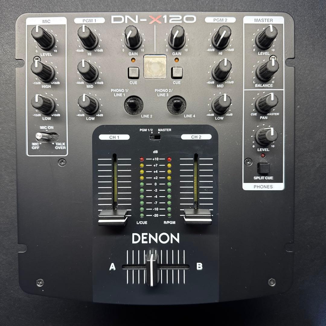 【動作品】 DENON DN-X120 DJミキサー デノン