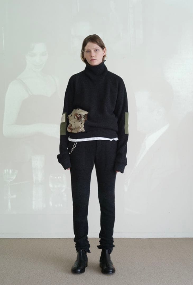 トップス SUNSEA 22aw 2 Army Patch Thermal Turtle