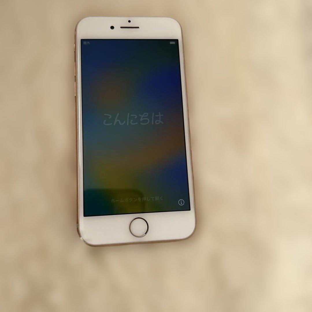 【機能不良無し】【外観美品】【64GB】iPhone8 色はベージュ？