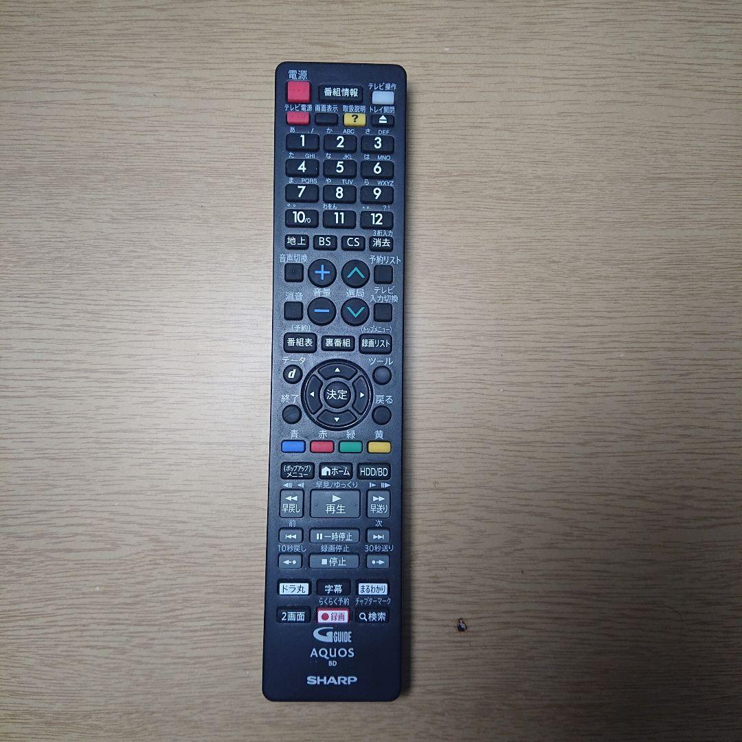 SHARP ブルーレイレコーダー