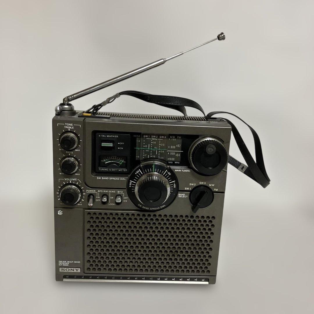 ソニーＢＣＬラジオ スカイセンサー　　　　　５９００　　完動品