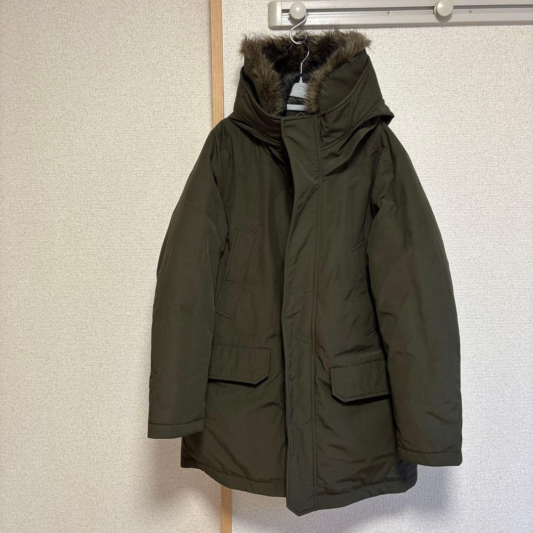 ユニクロ ウルトラウォーム ダウンコート M 史上最も暖かい フード ファー付き