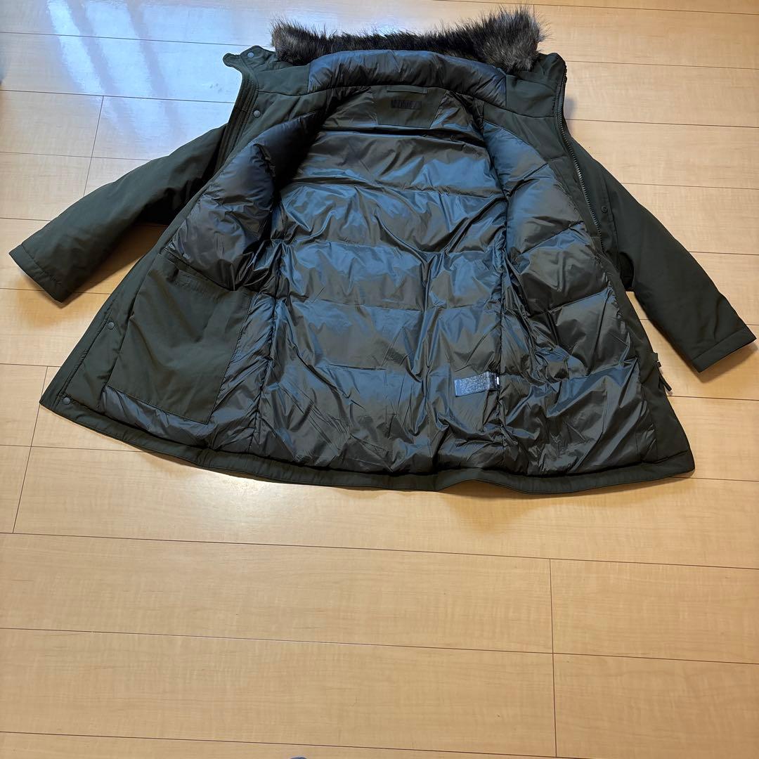 ユニクロ ウルトラウォーム ダウンコート M 史上最も暖かい フード ファー付き