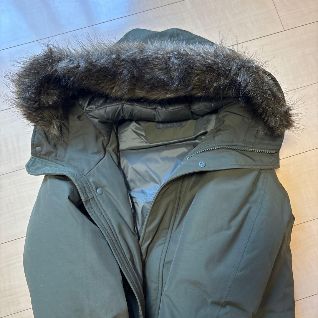 ユニクロ ウルトラウォーム ダウンコート M 史上最も暖かい フード ファー付き