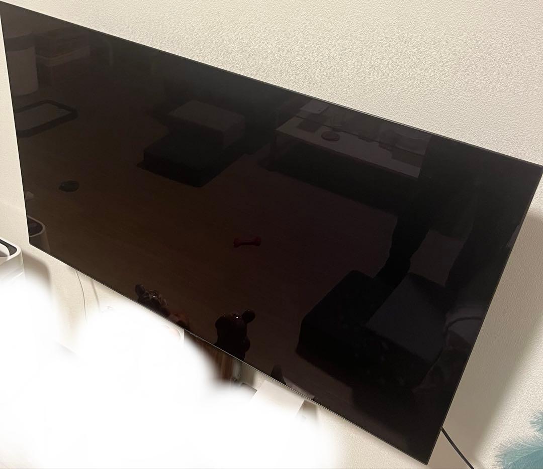 【ジャンク】SHARP 55型 有機ELテレビ 4T-C55CQ1 画面映らず