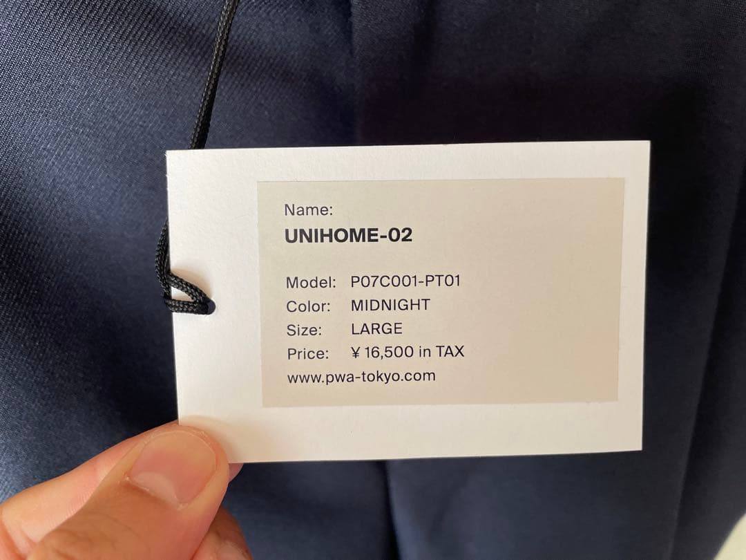 PWA / UNI-02 /ミッドナイト / Lサイズ