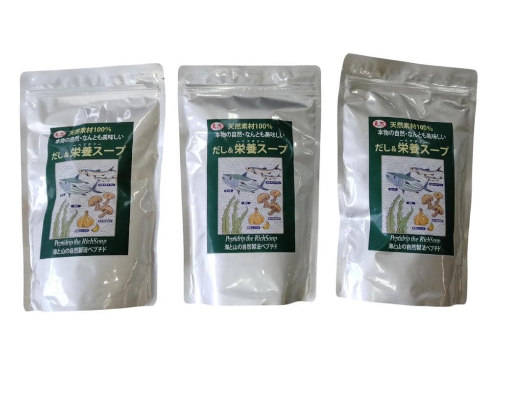 【新品未使用】千年前の食品舎 だし＆栄養スープ 3個セット 110