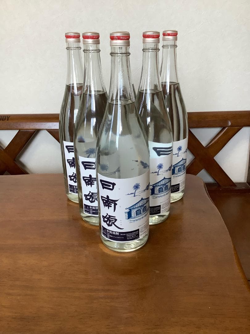 焼酎 6本セット 透明ボトル、 日南娘ジョイホワイト1800ml
