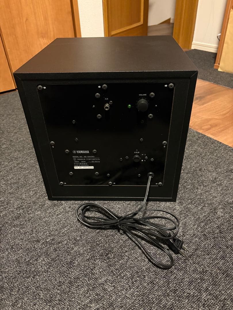 YAMAHA ヤマハ サブウーファー ブラックNS-SW050（B）