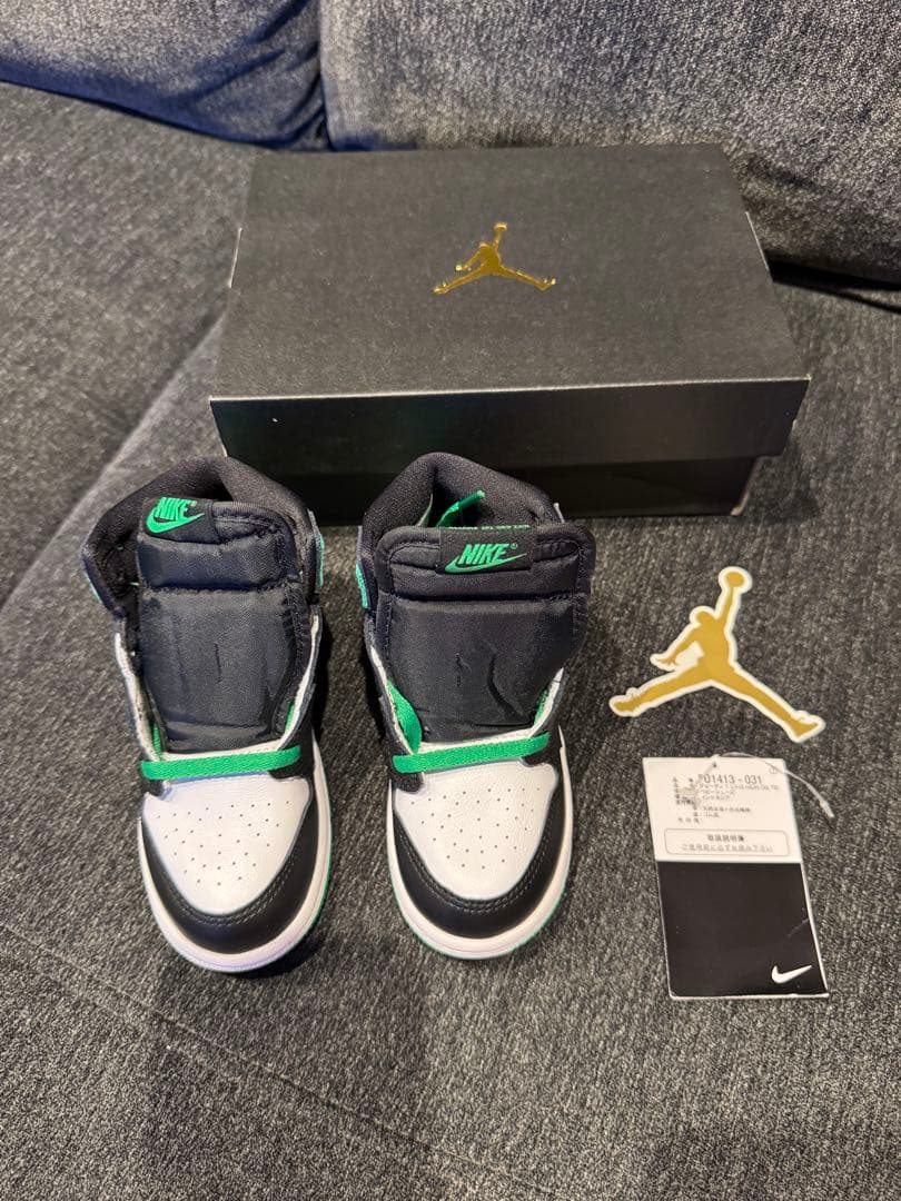 ナイキエアージョーダンCeltics/Black and Lucky Green