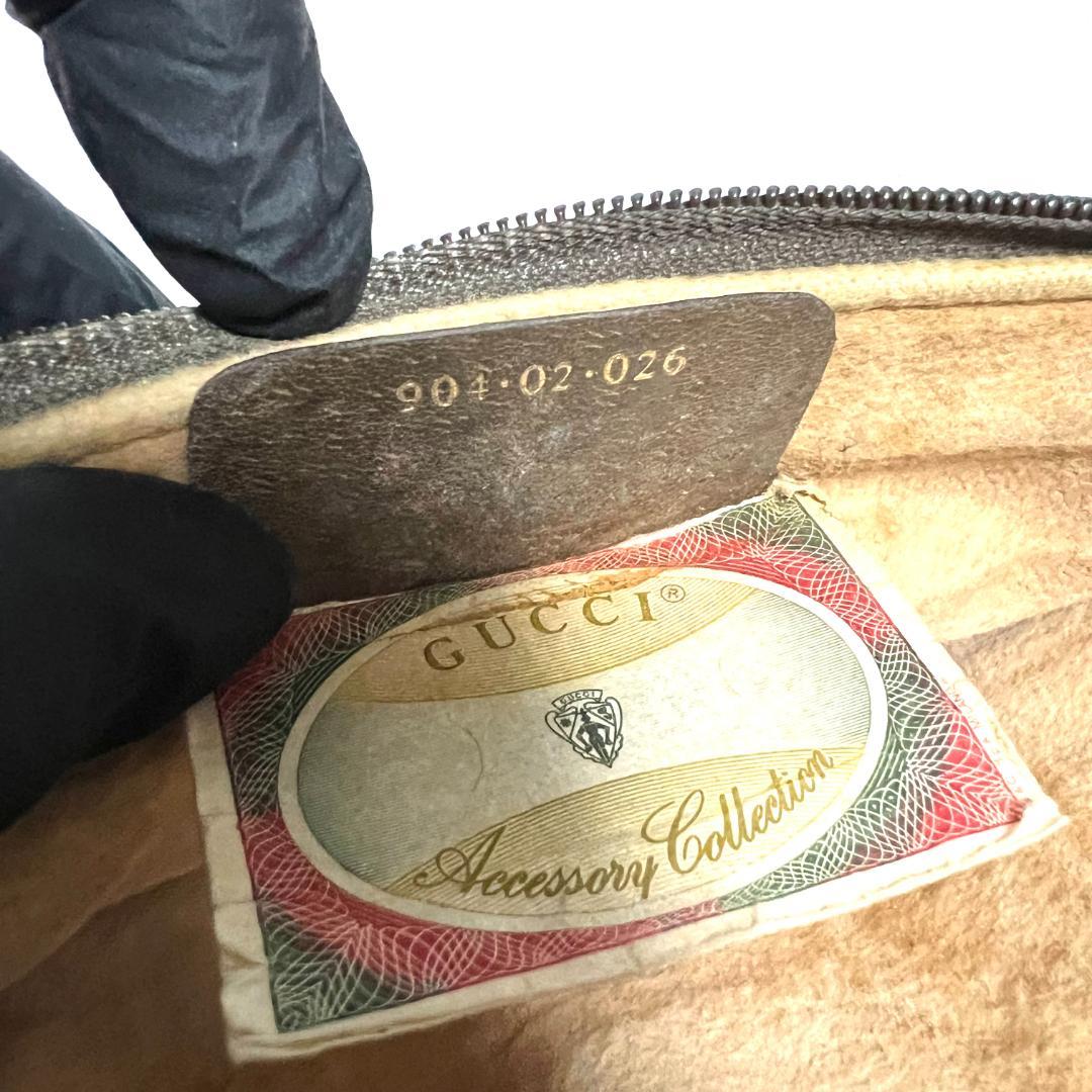 オールドグッチ　クラッチバッグ　シェリーライン　ポーチ　ヴィンテージ