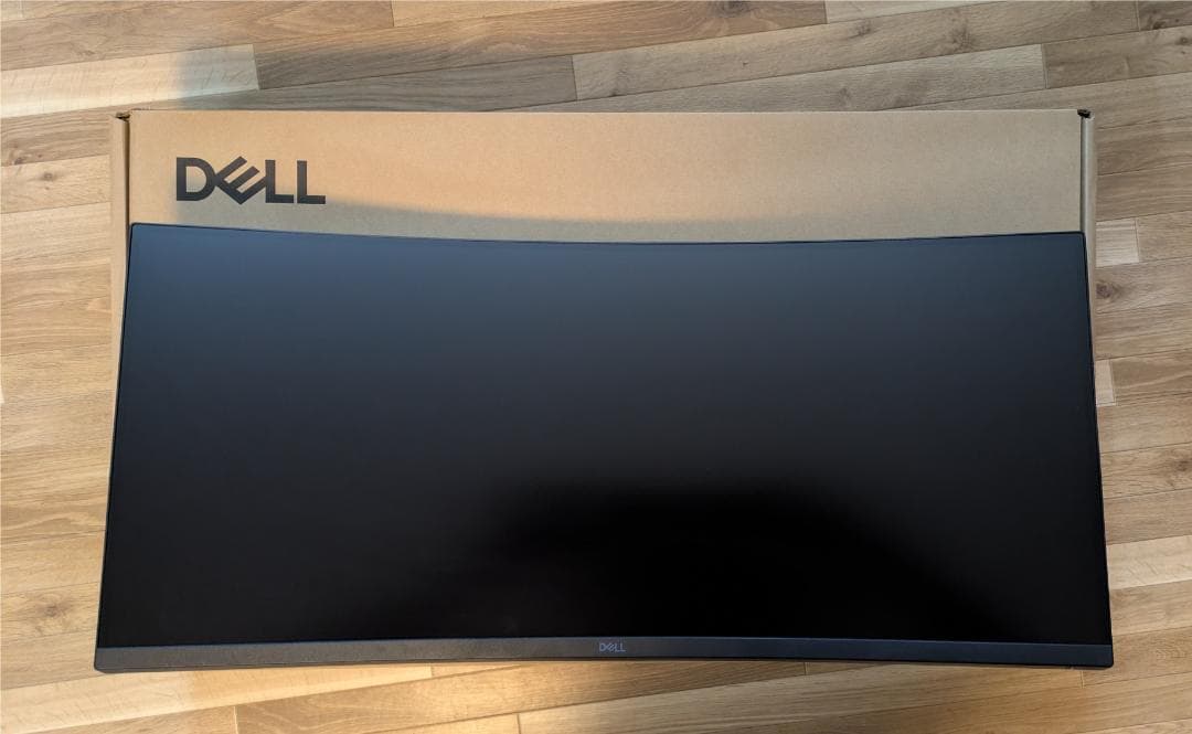 【美品】Dell S3422DWG 34インチ ウルトラワイド曲面モニター