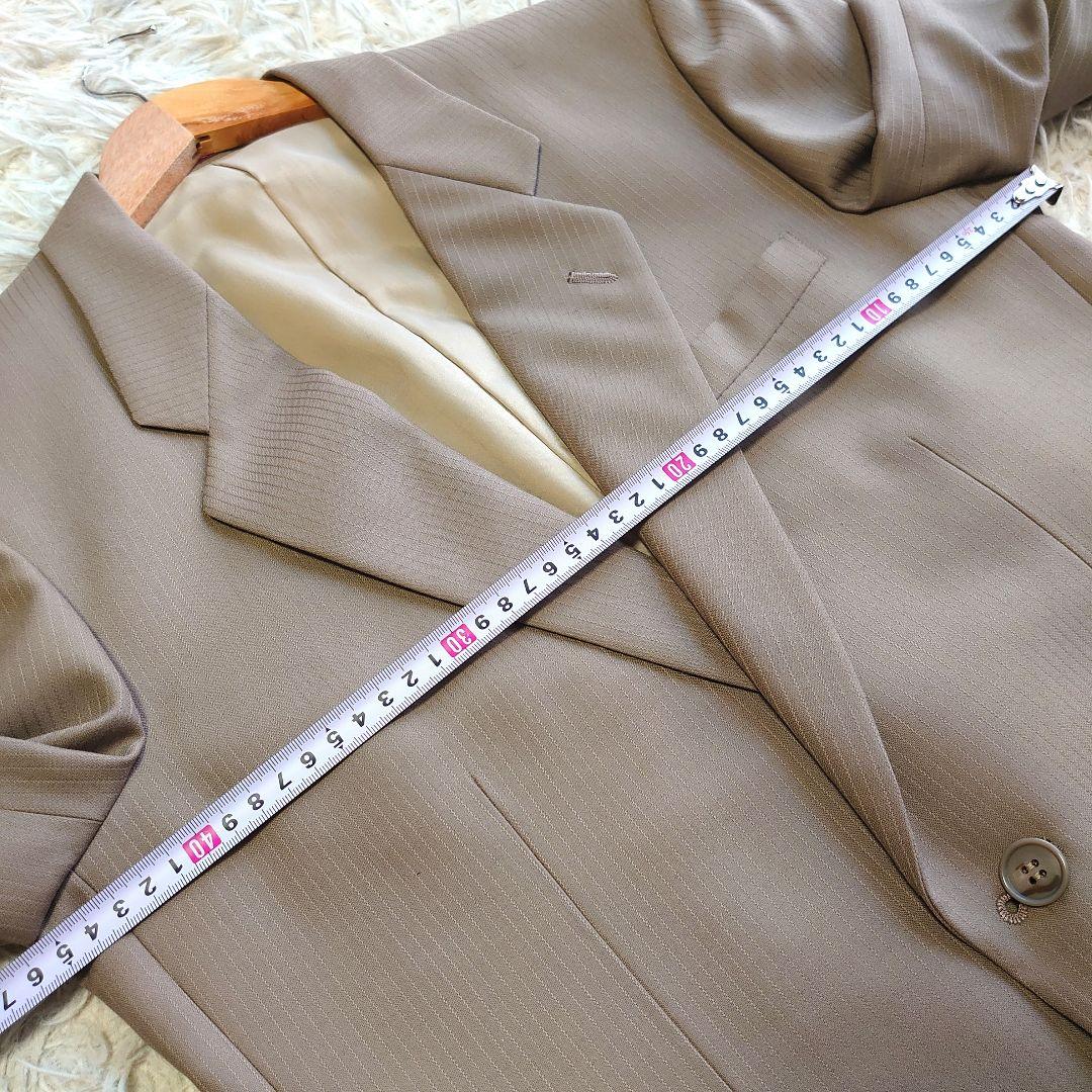 【未使用級】ダーバン 3ピース スーツ セットアップ ストライプ