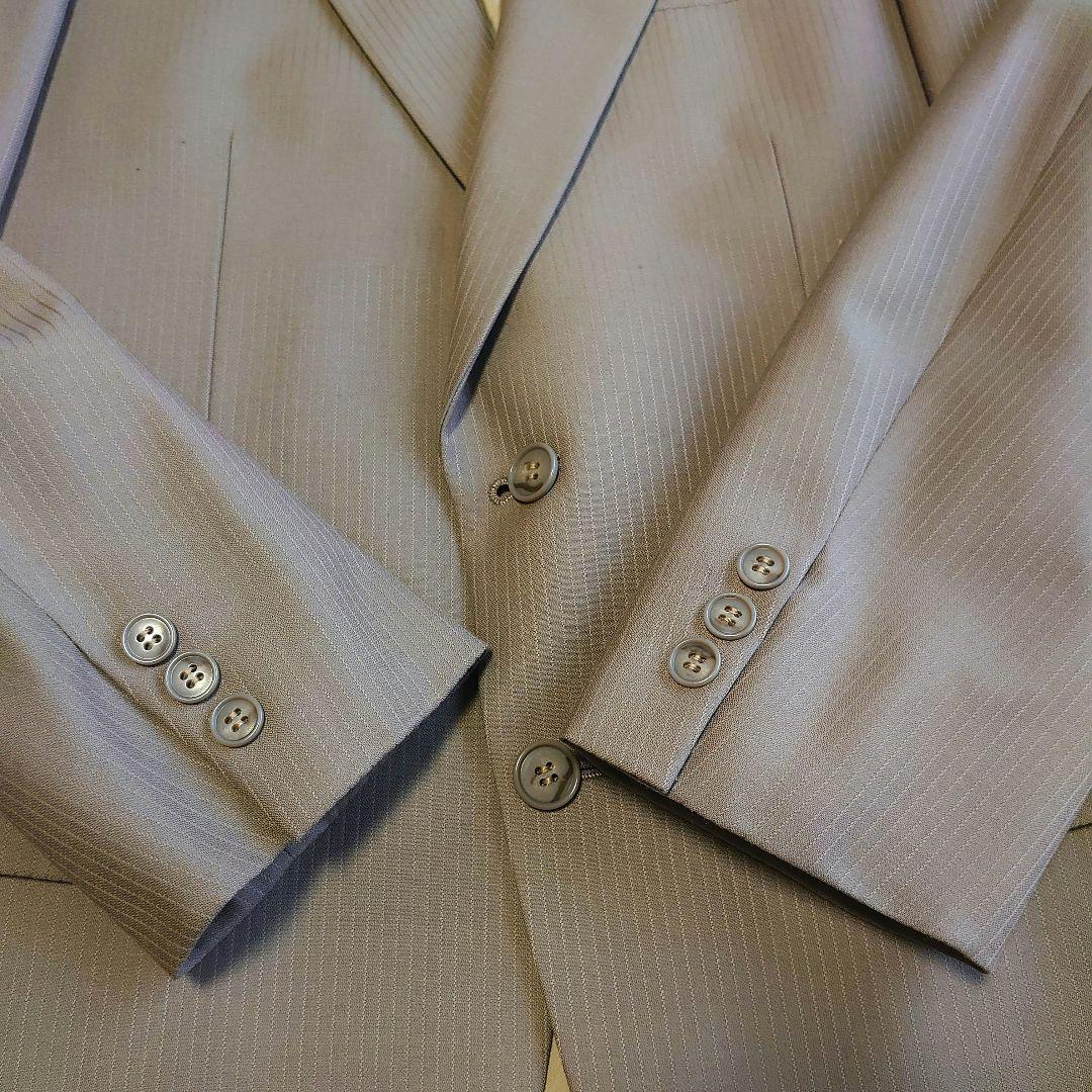 【未使用級】ダーバン 3ピース スーツ セットアップ ストライプ