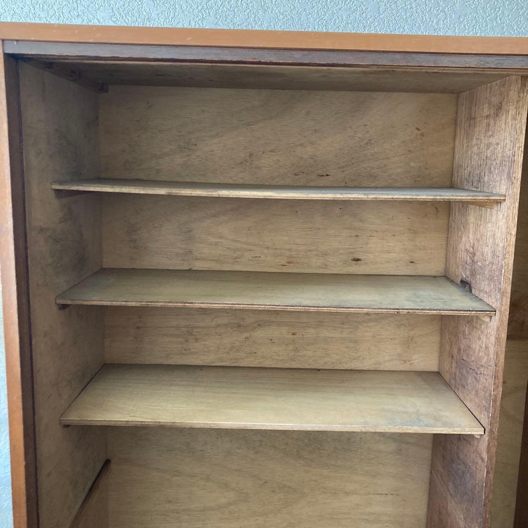 アンティーク シューズボックス 下駄箱 キャビネット サイドボード 昭和レトロ