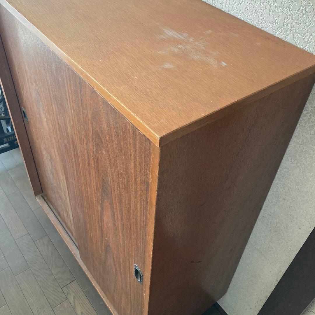 アンティーク シューズボックス 下駄箱 キャビネット サイドボード 昭和レトロ